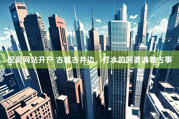 配资网站开户 古城古井边，打水的阿婆讲着古事